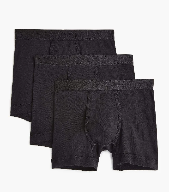 Printed men's boxer briefs with fun designsPima Cotton Boxer Brief | 3-Pack