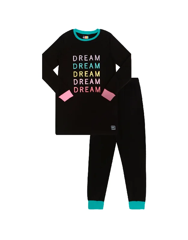 Glittery men's thongs for a party lookPima Cotton Dream Kids and Teen Tunic Legging Pajamas Set Black Red
