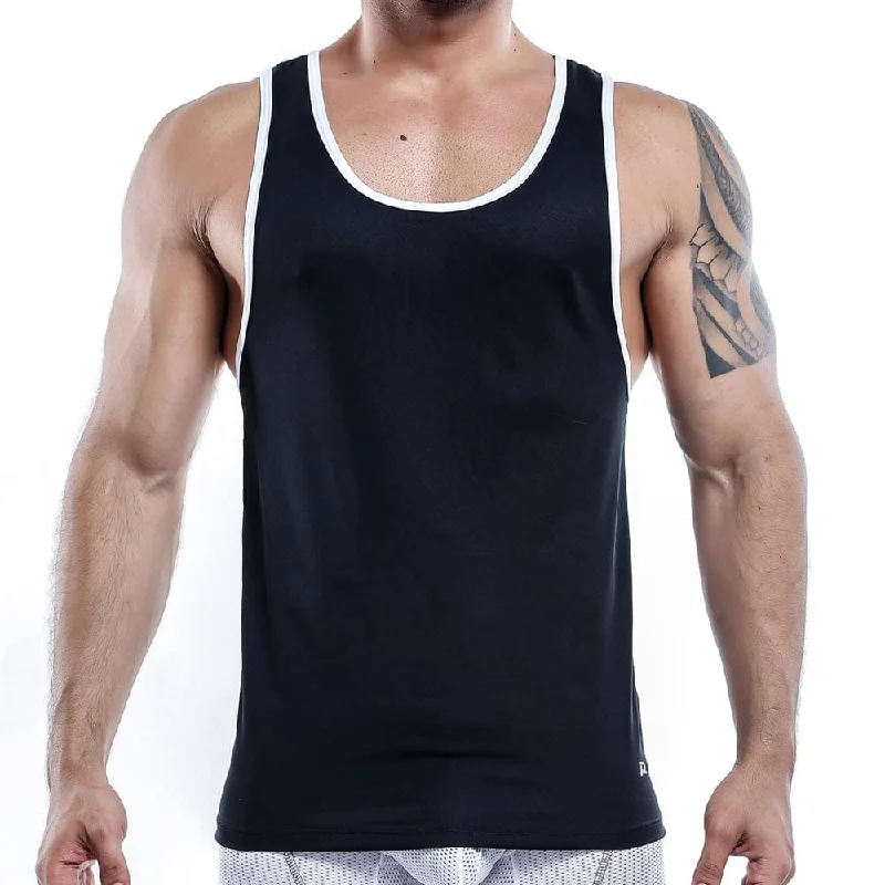 High - cut men's sexy underwear to accentuate curvesPistol Pete PPM008 Tank