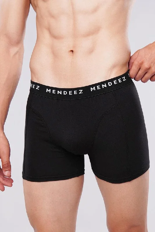 Compression men's boxer briefs for muscle supportPitch Black Boxer Briefs