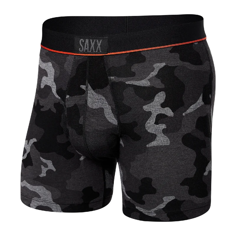 High - rise men's boxer briefs for extra supportSaxx Ultra Super Soft Boxer Brief Fly - Black Camo High - rise men's boxer briefs for extra supportSaxx Ultra Super Soft Boxer Brief Fly - Black Camo