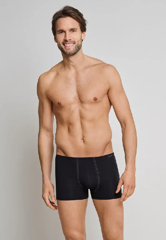 Mesh - back men's trunks for ventilationSchiesser - Cotton Essentials - Shorts 2 Pack