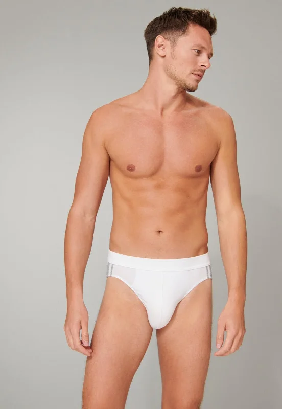 Solid - color men's thongs in simple huesSchiesser - Organic Cotton - Rio Briefs 3 Pack - Sale
