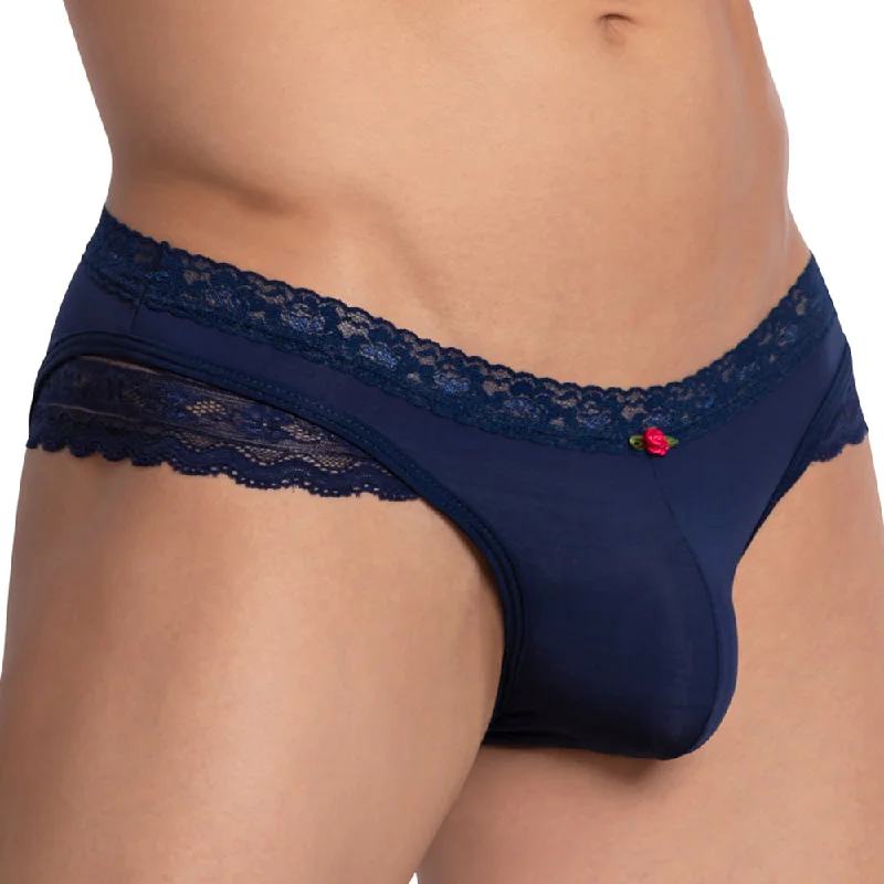Body - hugging men's sexy underwear for a tight fitSecret Male SMI062 Lacy Sides Bikini Body - hugging men's sexy underwear for a tight fitSecret Male SMI062 Lacy Sides Bikini