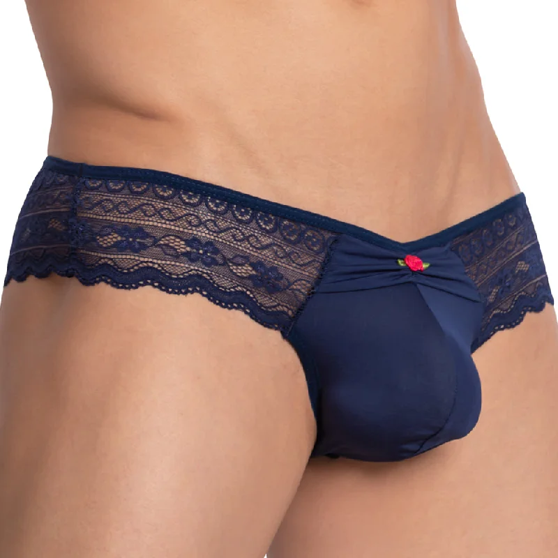 Lacy men's sexy underwear with a touch of sensualitySecret Male SMI064 Sissy Sheer Sides Bikini Lacy men's sexy underwear with a touch of sensualitySecret Male SMI064 Sissy Sheer Sides Bikini
