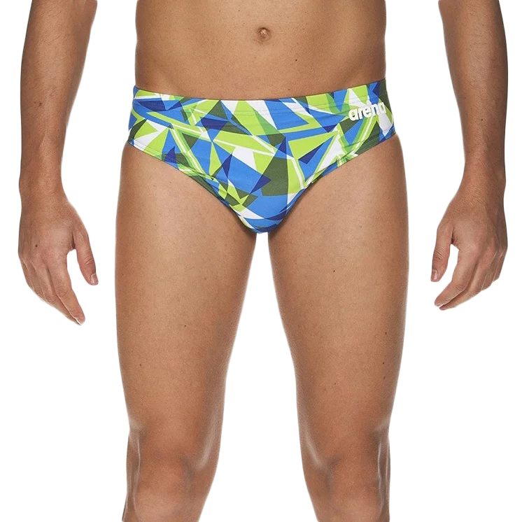 Bright - colored men's briefs for a bold statementMen's Shattered Glass Brief