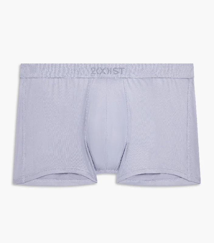 Patterned men's trunks, like camo or dotsSliq Trunk