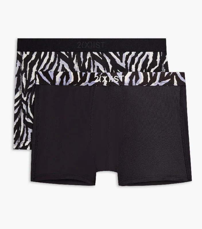 Stretch - lycra men's trunks for flexibilitySliq Trunk 2-Pack