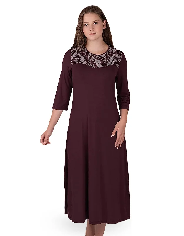Organic men's thongs for an eco - friendly optionSoft Nightshirt with Embroidered Panel Aubergine Organic men's thongs for an eco - friendly optionSoft Nightshirt with Embroidered Panel Aubergine