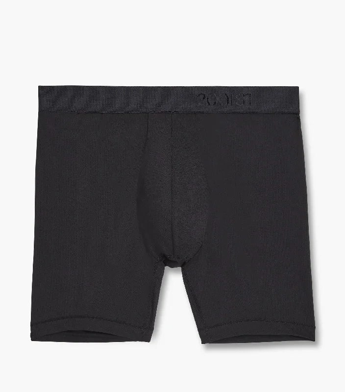 Athletic - style men's boxer briefs for active lifestylesSpeed Dri Mesh No Show 6" Boxer Brief Athletic - style men's boxer briefs for active lifestylesSpeed Dri Mesh No Show 6" Boxer Brief