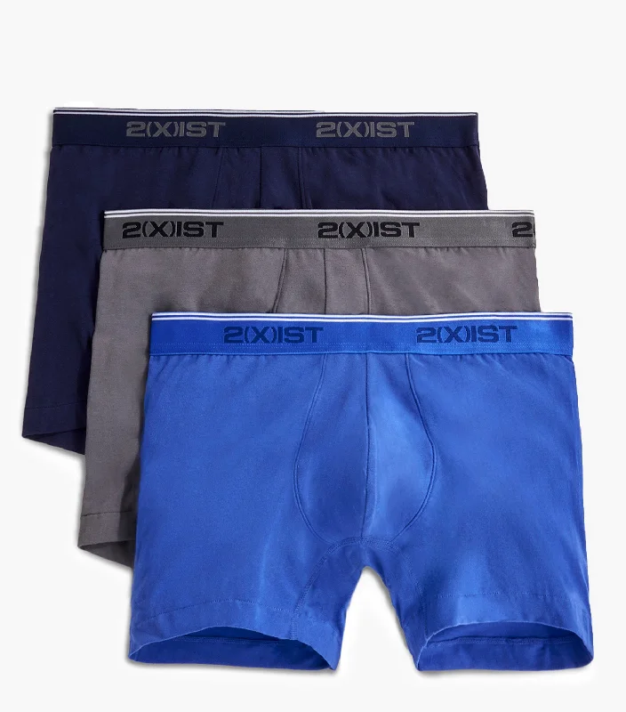 High - rise men's boxer briefs for extra supportCotton Stretch 6" Boxer Brief 3-Pack High - rise men's boxer briefs for extra supportCotton Stretch 6" Boxer Brief 3-Pack