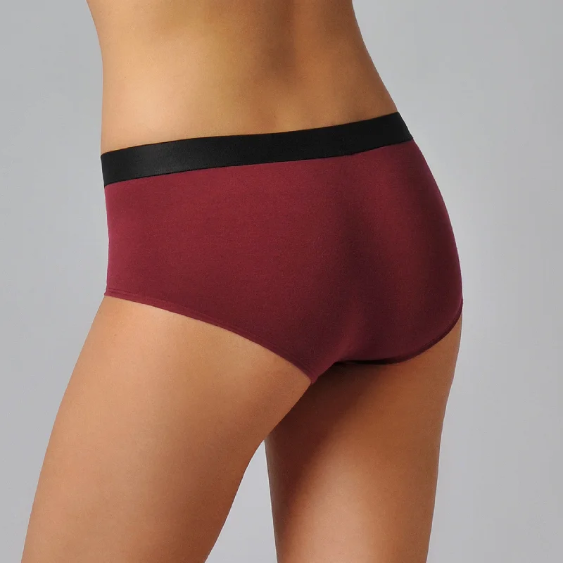 High - rise men's boxer briefs for extra supportTencel Hipster Sleep Short