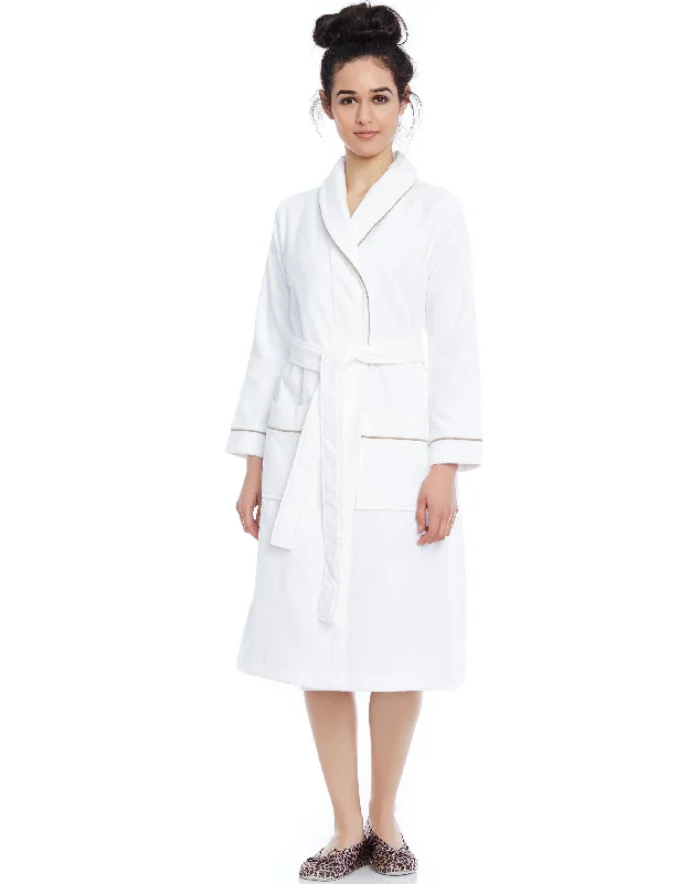 Glittery men's thongs for a party lookTerry Wrap Short Belted Bathrobe with Contrast Piped Trim White Mocha Glittery men's thongs for a party lookTerry Wrap Short Belted Bathrobe with Contrast Piped Trim White Mocha