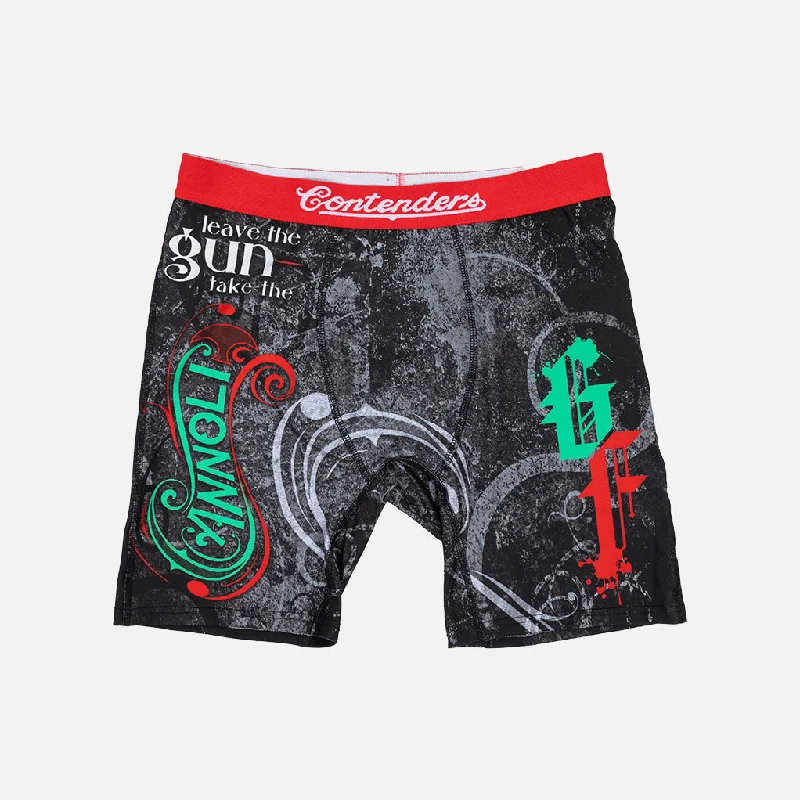 Thermal men's boxer briefs for cold weatherTHE GODFATHER CANNOLI BRIEF