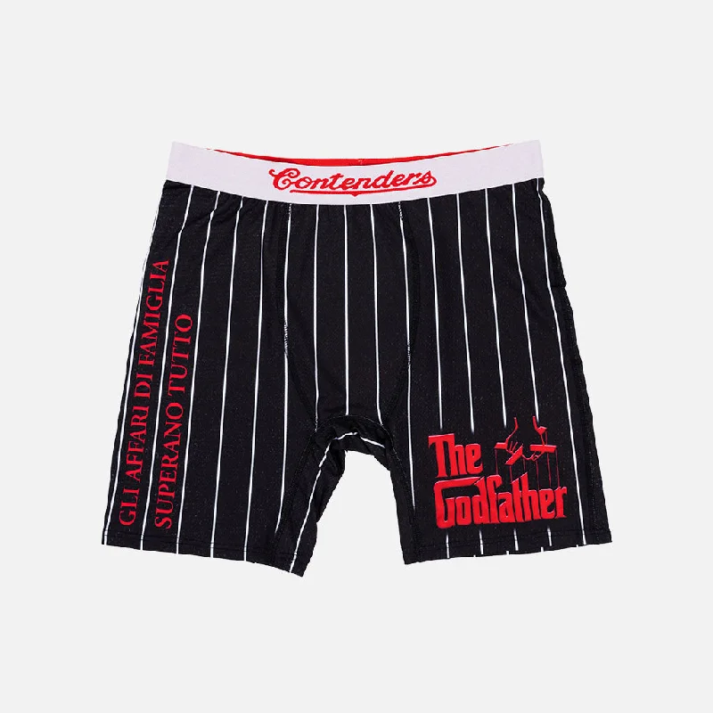 Men's boxer briefs with a soft elastic leg bandTHE GODFATHER THE DON BRIEF