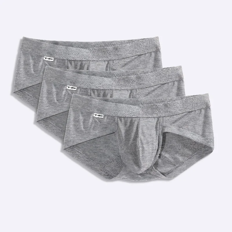 Men's briefs with a wide waistband for comfortThe Granite Brief
