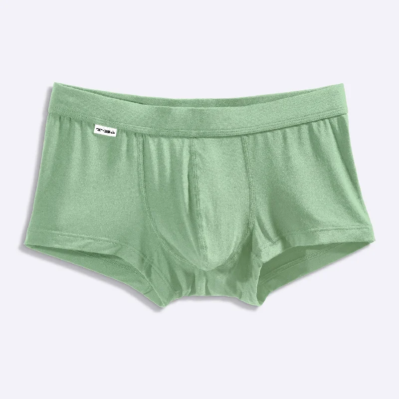 Men's trunks with a quick - dry fabricThe Mint Green Trunk