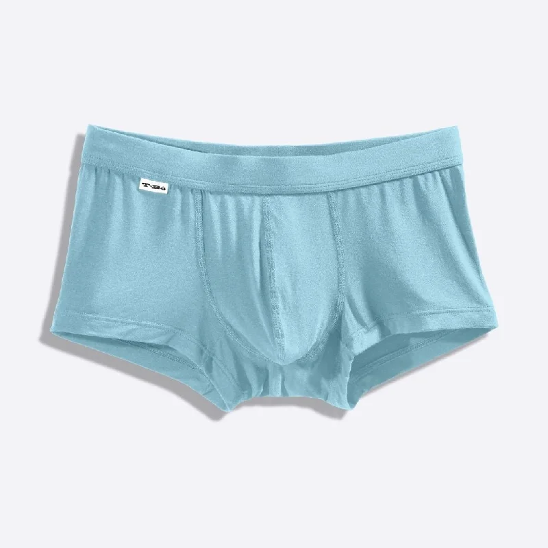 Solid - color men's trunks in various shadesThe Ocean Blue Trunk