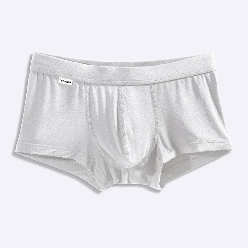 Slim - cut men's trunks for a modern styleThe Pearl White Trunk