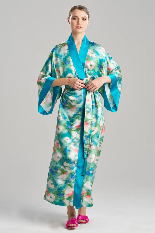 Soft - fabric men's thongs for a gentle touchToulouse Silk Robe