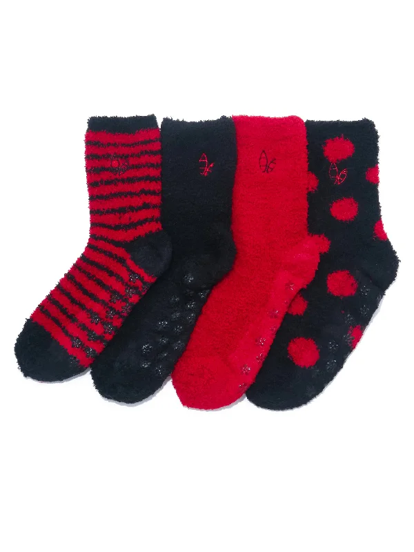 Glittery men's thongs for a party lookWomen's (4 Pairs) Soft Anti-Skid Fuzzy Winter Crew Socks - Set A3 Glittery men's thongs for a party lookWomen's (4 Pairs) Soft Anti-Skid Fuzzy Winter Crew Socks - Set A3