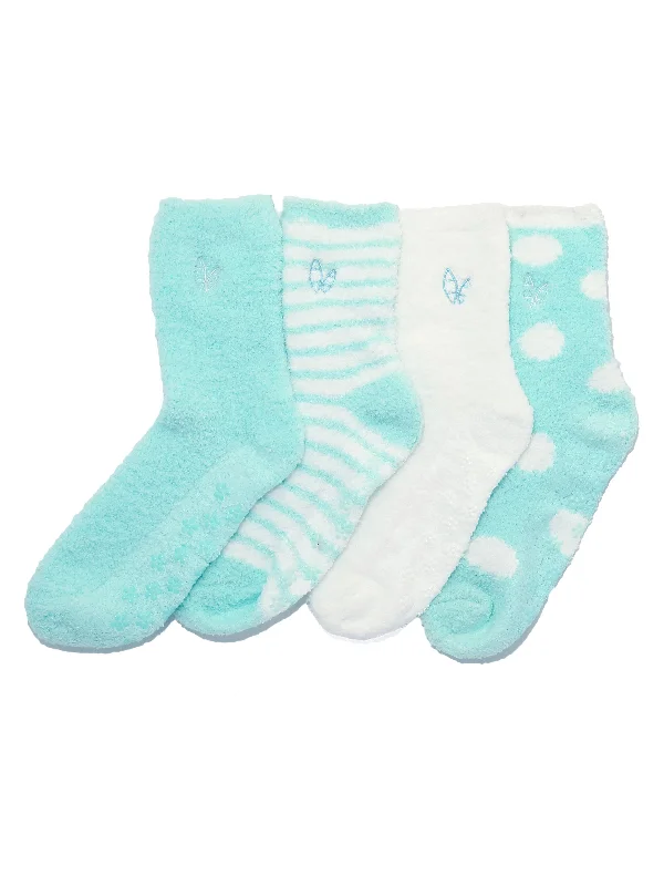 Stretch - lycra men's thongs for flexibilityWomen's (4 Pairs) Soft Anti-Skid Fuzzy Winter Crew Socks - Set A7 Stretch - lycra men's thongs for flexibilityWomen's (4 Pairs) Soft Anti-Skid Fuzzy Winter Crew Socks - Set A7