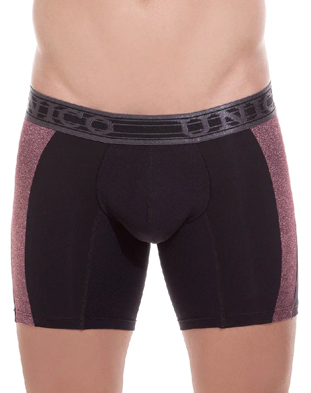 Breathable cotton men's boxer briefs for everyday wearUnico 1803010021499 Boxer Briefs Return Black Breathable cotton men's boxer briefs for everyday wearUnico 1803010021499 Boxer Briefs Return Black