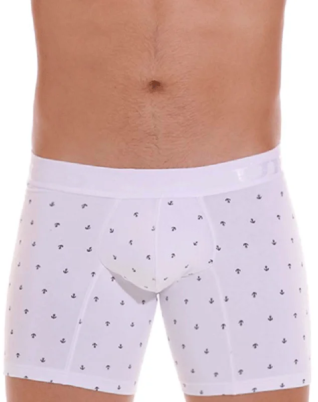 Moisture - wicking men's boxer briefs for sports activitiesUnico 22110100201 Naviero Boxer Briefs 29-white Moisture - wicking men's boxer briefs for sports activitiesUnico 22110100201 Naviero Boxer Briefs 29-white