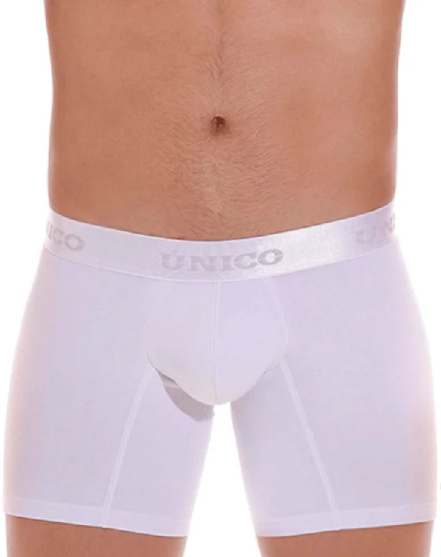 Anti - odor men's boxer briefs for long - lasting freshnessUnico 22120100205 Cristalino M22 Boxer Briefs 00-white Anti - odor men's boxer briefs for long - lasting freshnessUnico 22120100205 Cristalino M22 Boxer Briefs 00-white
