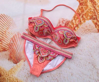 Neon - colored men's sexy underwear for a vibrant styleWomen Bikini Sexy Padded Top Swimsuit Sets Fashion Swimwear Women Sexy Bikini Neon - colored men's sexy underwear for a vibrant styleWomen Bikini Sexy Padded Top Swimsuit Sets Fashion Swimwear Women Sexy Bikini