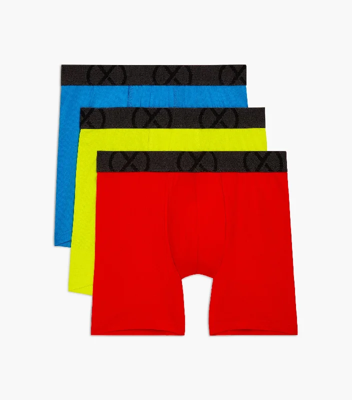 Microfiber men's boxer briefs for a smooth feel(X) Sport Mesh | 6" Boxer Brief 3-pack Microfiber men's boxer briefs for a smooth feel(X) Sport Mesh | 6" Boxer Brief 3-pack