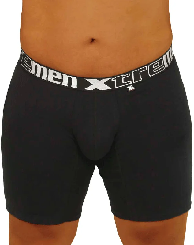 Organic cotton men's boxer briefs for sensitive skinXtremen 70001 Essential Boxer