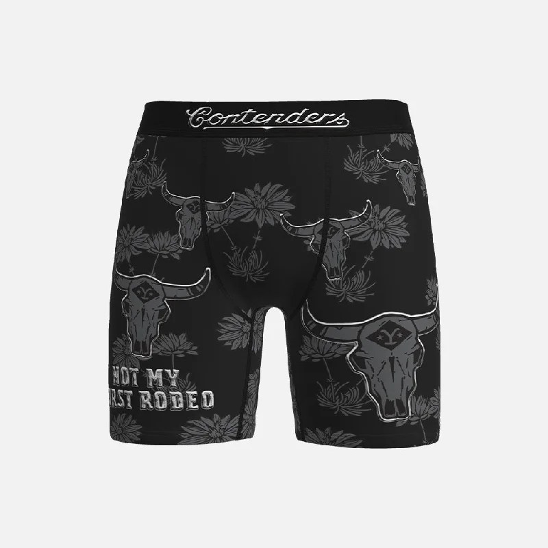 Athletic - style men's boxer briefs for active lifestylesYELLOWSTONE BULL SKULL BRIEF Athletic - style men's boxer briefs for active lifestylesYELLOWSTONE BULL SKULL BRIEF